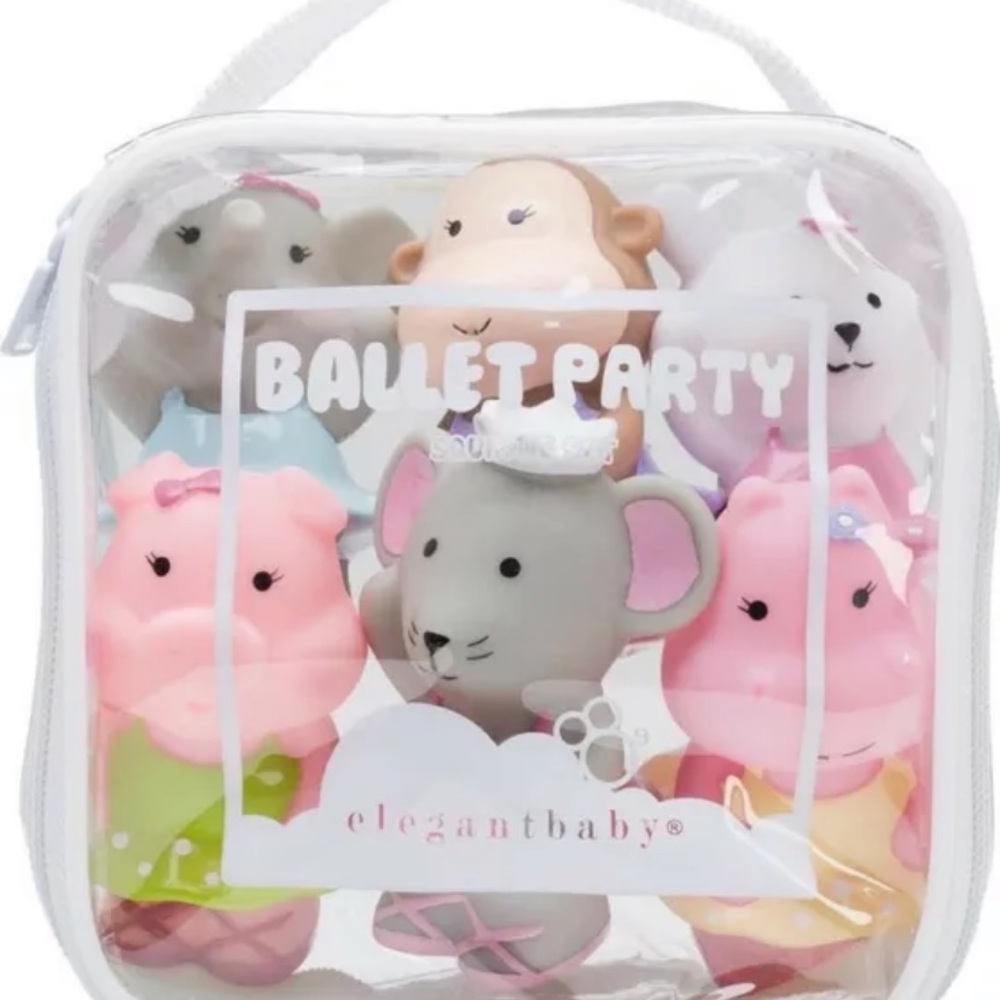 Elegant Baby Ballet Bath Set Toys New